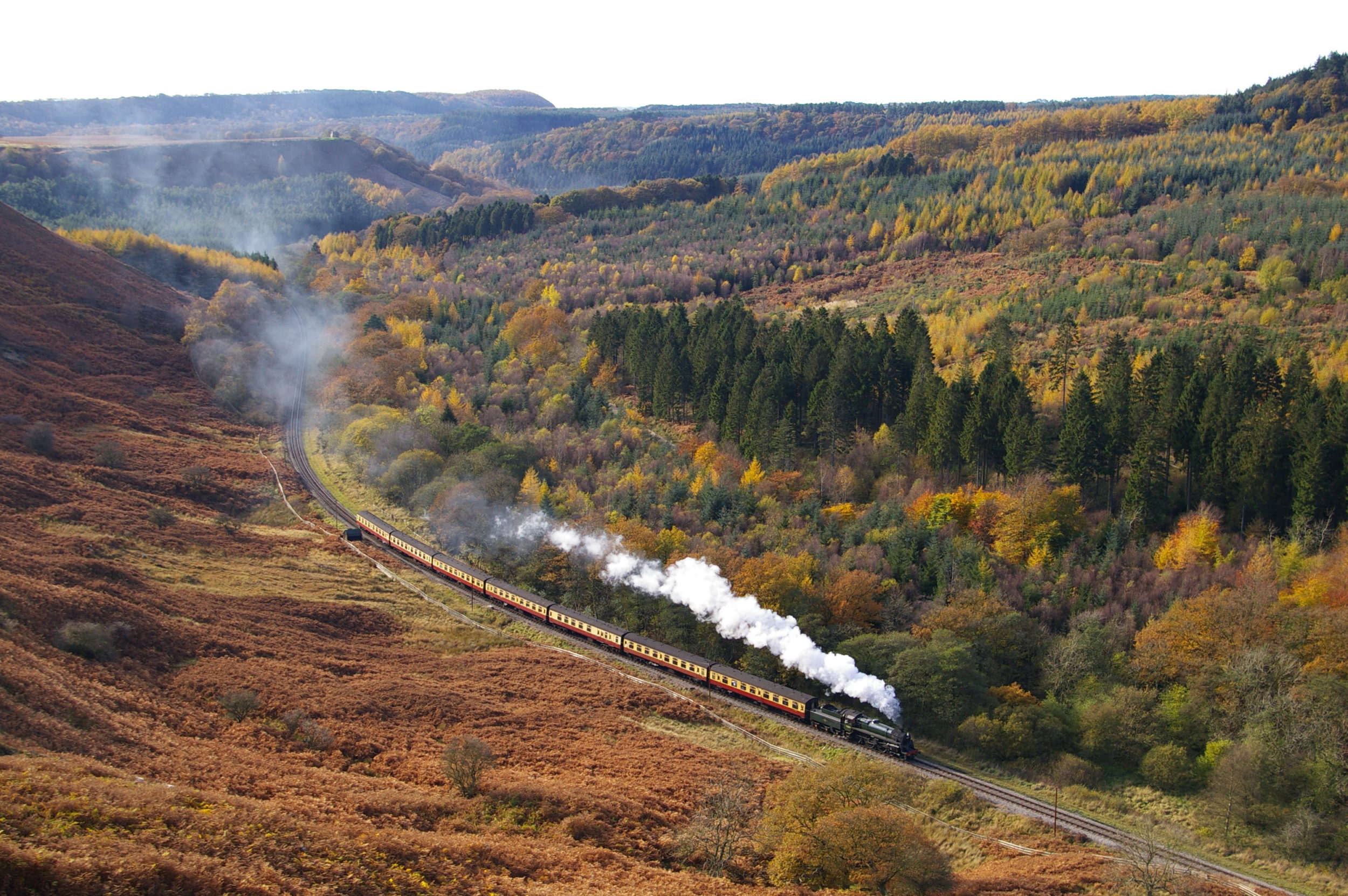 North Yorkshire Moors Railway Filmed In Yorkshire