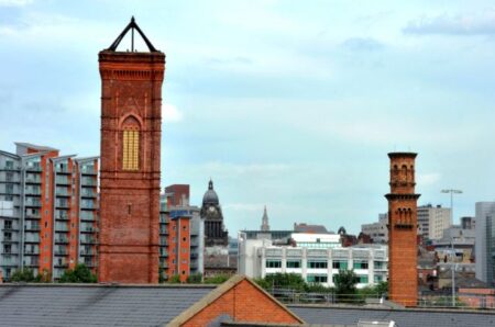 Tower Works skyline, Holbeck, Leeds